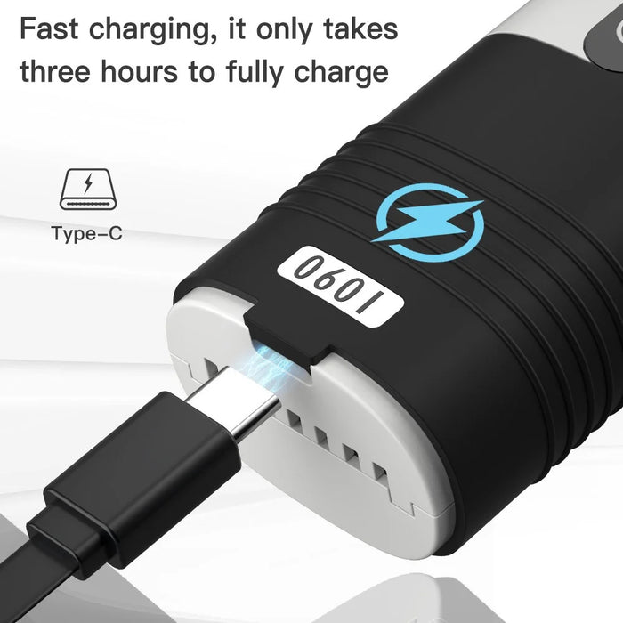 BEST BST-0601 Wireless Handheld Blowing Suction Integrated Turbo Fan Car Home Cleaning Tool - 7