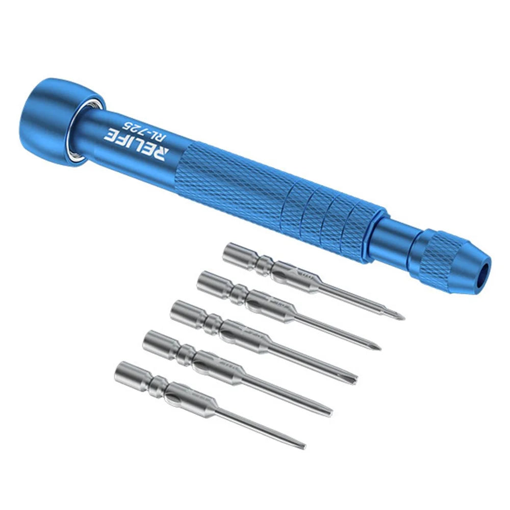 RELIFE RL-725 6-in-1 Adjustable Torque Screwdriver Phone Tablet High Precision Screwdriver Tool - 1