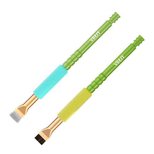VBEST VBST-81 2Pcs PCB Circuit Board Cleaning Brush Motherboard IC Tin / Glue Remover - 1