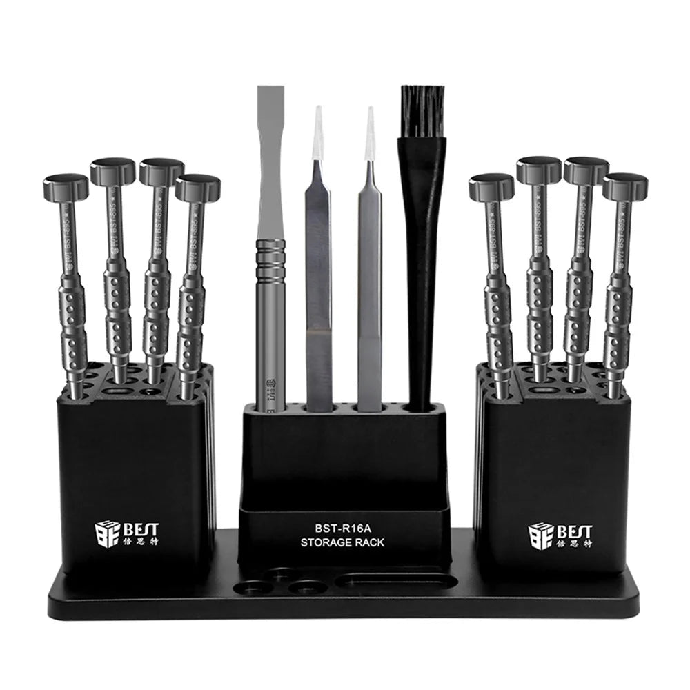 BEST BST-R16A Multifunctional Storage Box Desktop Storage Rack for Phone Repair Tools Organizer - 2