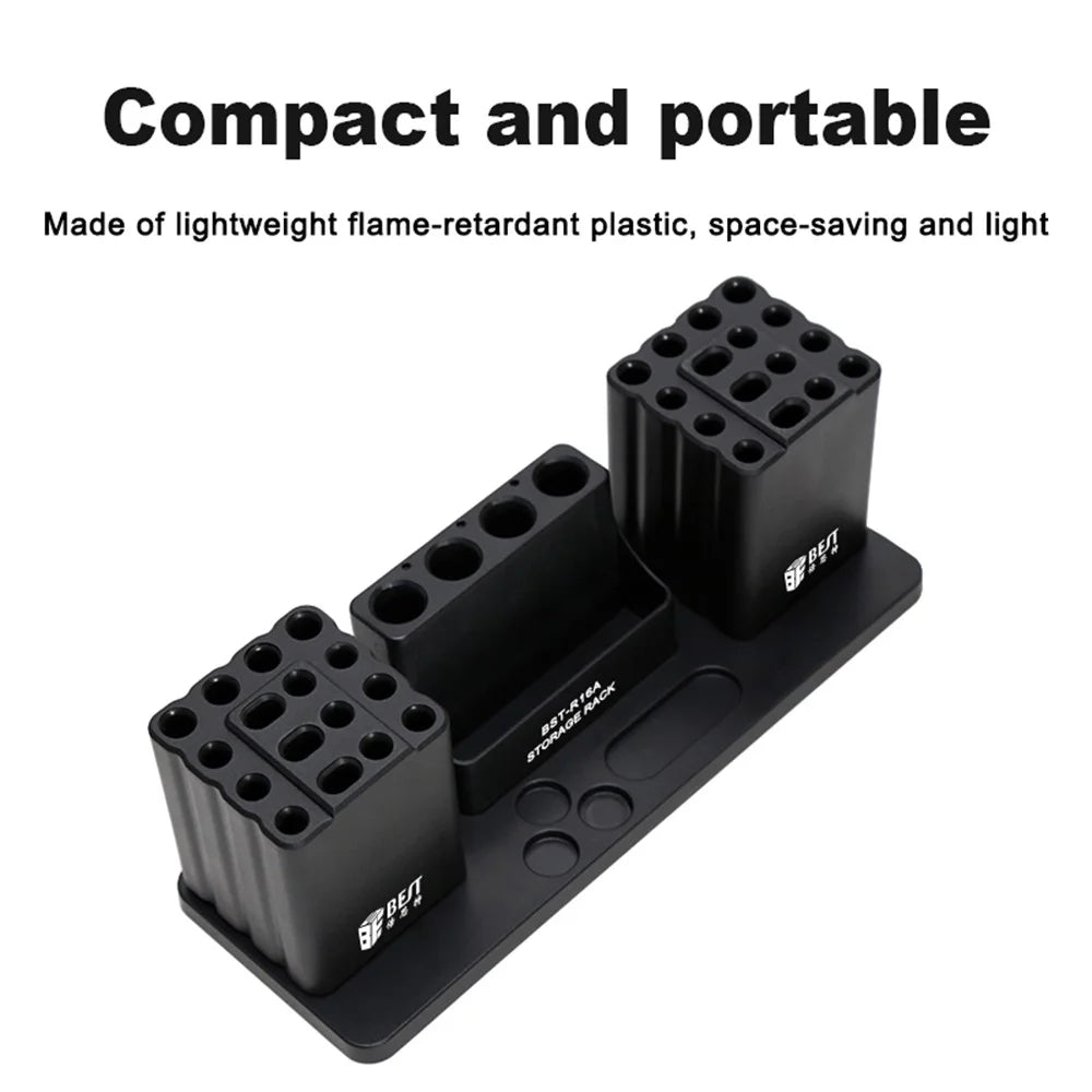 BEST BST-R16A Multifunctional Storage Box Desktop Storage Rack for Phone Repair Tools Organizer - 3
