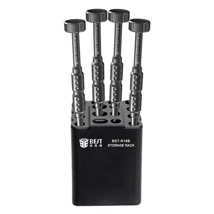 BEST BST-R16B 16-Hole Classified Storage Box Soldering Iron Tips Organizer Phone Repair Tool Holder - 5