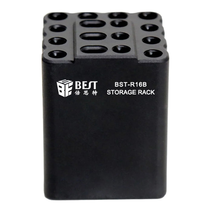 BEST BST-R16B 16-Hole Classified Storage Box Soldering Iron Tips Organizer Phone Repair Tool Holder - 6