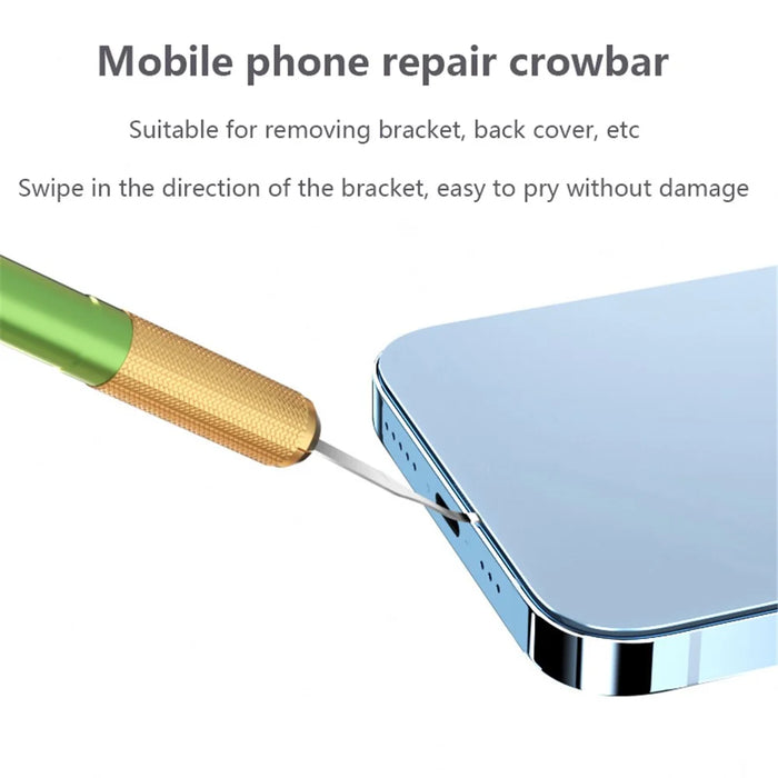 VBEST VBST-79A 5-in-1 CPU Pry Knife Kit Mobile Phone Motherboard IC Chip Glue Remove Repair Tool - 4