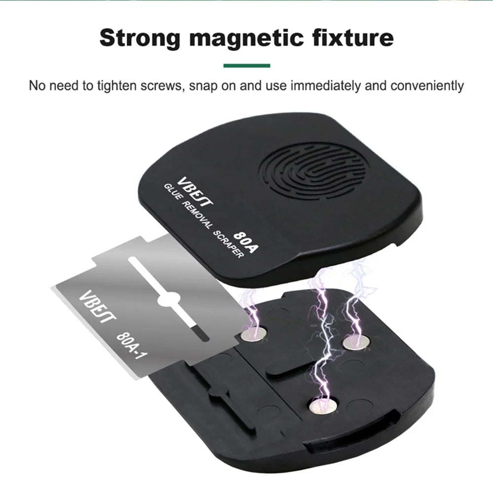 VBEST VBST-80A Magnetic Double-sided Glue Removal Scraper Tools Set - 4