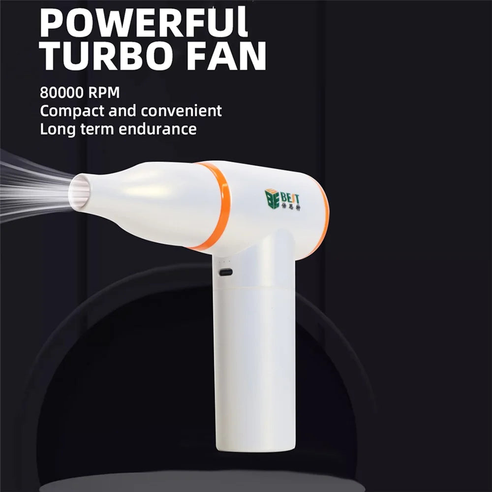 BEST BST-AP-01 80000RPM Turbo Fan Brushless Motor High Speed Portable Wireless Fan - 2
