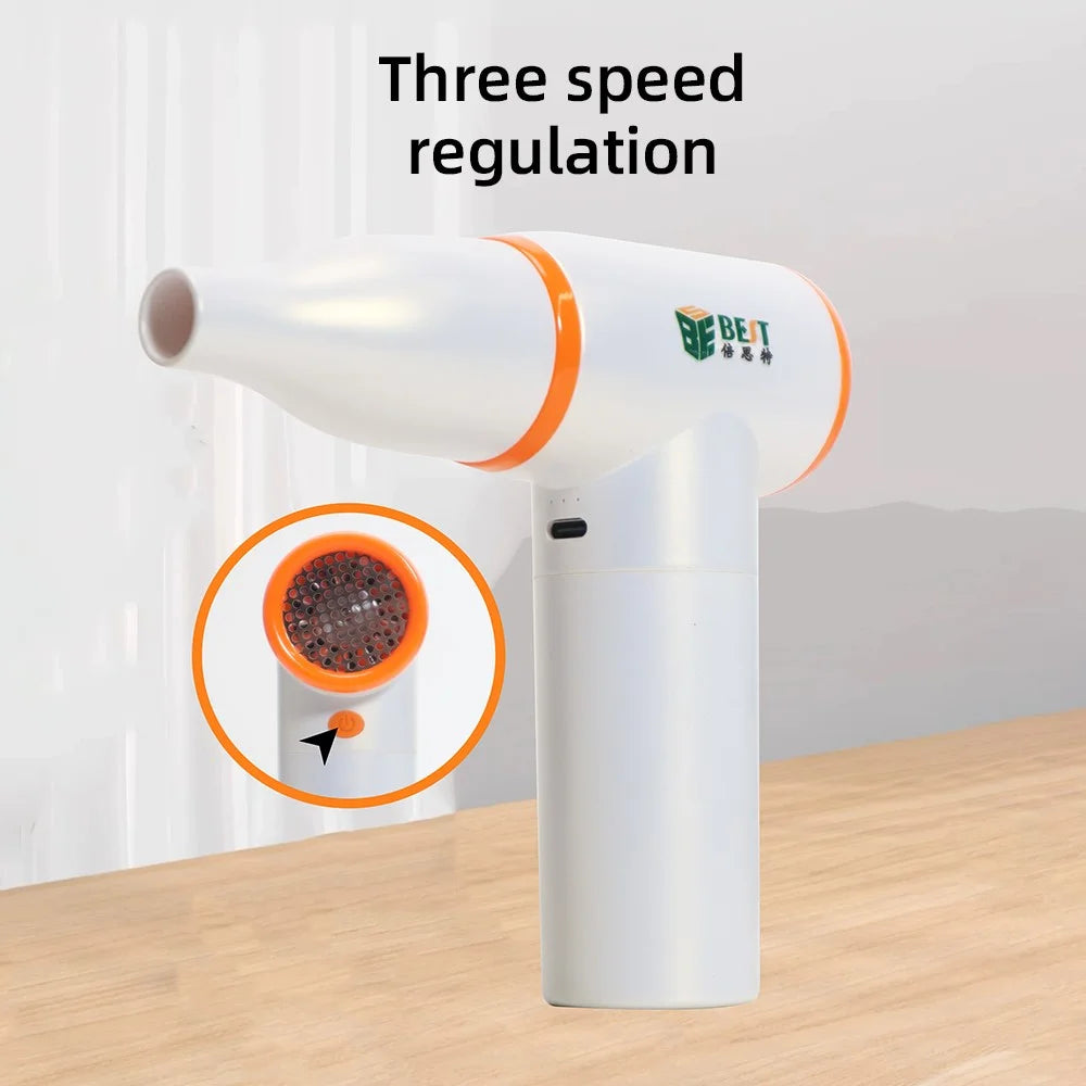 BEST BST-AP-01 80000RPM Turbo Fan Brushless Motor High Speed Portable Wireless Fan - 6
