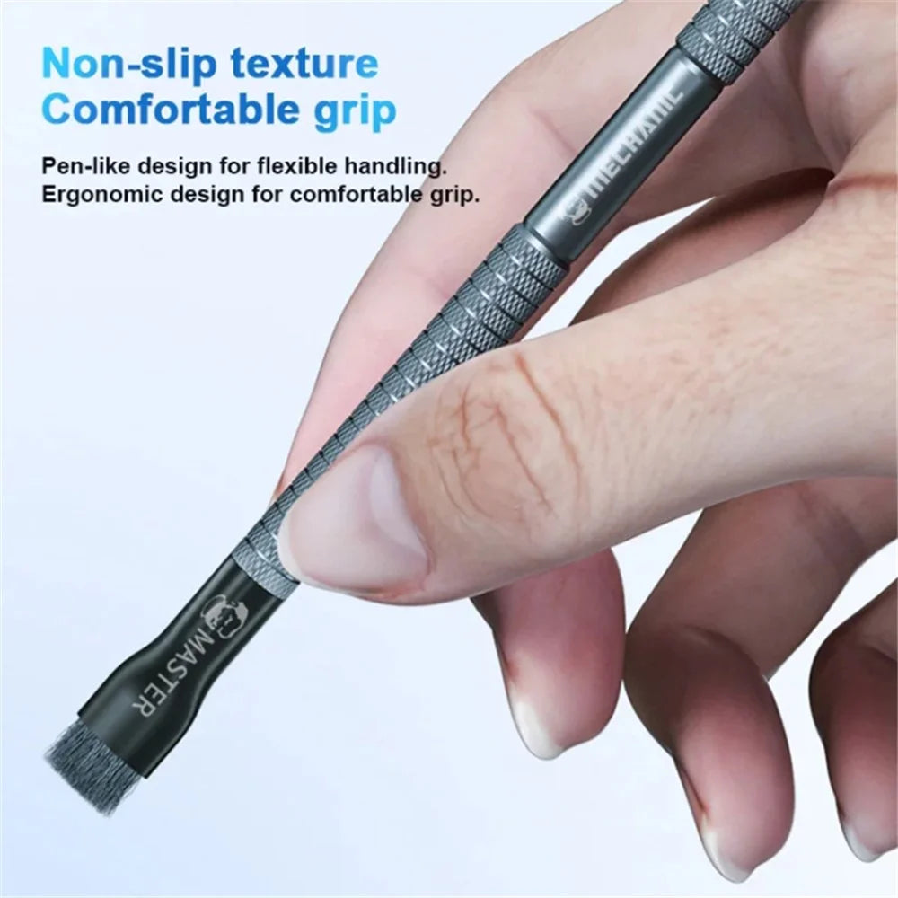 MECHANIC Phone Motherboard IC Cleaning Brush Pig Bristle Hair Brushes ESD Brush - 2
