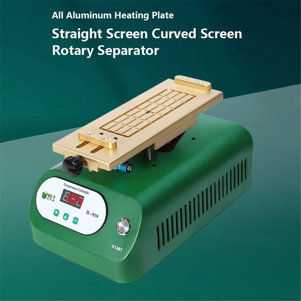 BST-B-918 LCD Vacuum Separator Machine Digital LCD Screen Repair Separator - UK Plug - 2