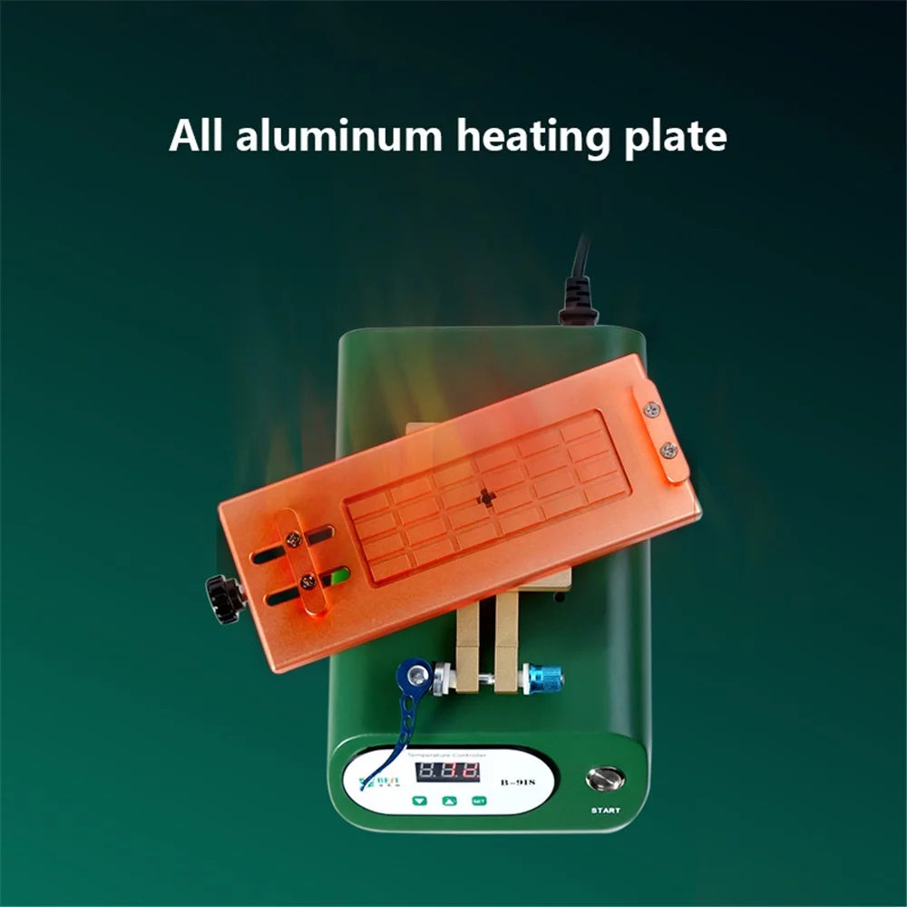 BST-B-918 LCD Vacuum Separator Machine Digital LCD Screen Repair Separator - UK Plug - 5
