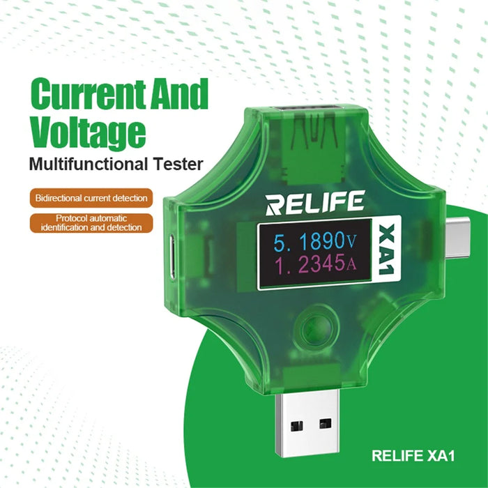 RELIFE XA1 Current Voltage Multifunctional Tester Automatic Identification Detector - 2