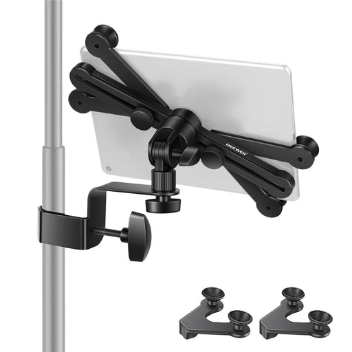 NEEWER NW-105 Large + Small Tablet Clip 360 Degree Rotation Music Microphone Bracket - 1