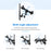 NEEWER NW-105 Large + Small Tablet Clip 360 Degree Rotation Music Microphone Bracket - 7