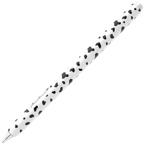 For Huawei M-Pencil 1st Generation Silicone Sleeve Cow Pattern Stylus Pen Protective Cover - Black - 1