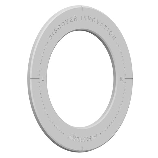 NILLKIN 2Pcs Snaplink Ultra Magnetic Sticker Magnetic Adapter Ring - Grey - 2