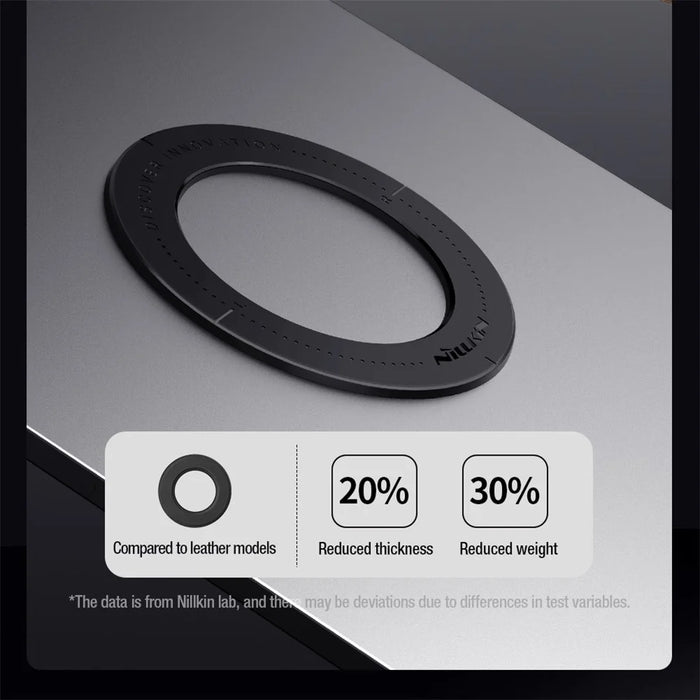 NILLKIN 2Pcs Snaplink Ultra Magnetic Sticker Magnetic Adapter Ring - Grey - 6