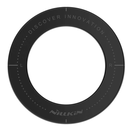 NILLKIN Snaplink Ultra Magnetic Sticker Ultra Thin Magnetic Ring for Tablet - Black - 1