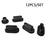 For Macbook Air / Macbook Air with Retina Display 12Pcs / Set Soft Silicone Dust Plug Laptop Interface Protective Caps - Black - 1