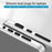 For Macbook Air / Macbook Air with Retina Display 12Pcs / Set Soft Silicone Dust Plug Laptop Interface Protective Caps - Black - 5