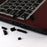 For Macbook Air / Macbook Air with Retina Display 12Pcs / Set Soft Silicone Dust Plug Laptop Interface Protective Caps - Black - 6