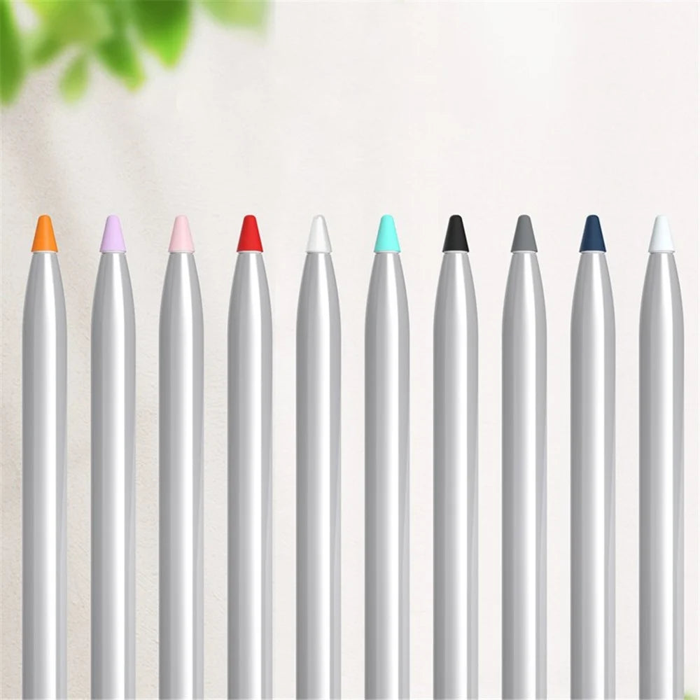 For Huawei M-Pencil 2nd / 1st Generation 10Pcs Touch Screen Stylus Pen Nib Sleeve Silicone Pen Tip Cover - Multi-color - 6