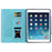 For iPad 9.7-inch (2017) / (2018) Case Magnetic Clasp Protect PU Leather Tablet Cover - Sky Blue - 3
