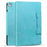 For iPad 9.7-inch (2017) / (2018) Case Magnetic Clasp Protect PU Leather Tablet Cover - Sky Blue - 6