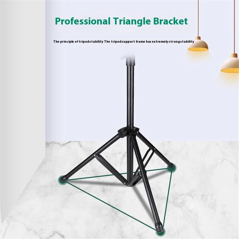 XWJ-310 For iPad Pro 360 Degree Rotating Tripod Adjustable Height Foldable Tablet Floor Stand - 4