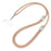 DUX DUCIS PLAZ Series 146cm Phone Lanyard Polyester Crossbody Strap Neck Rope with Tether Tab - Amber Color - 1