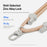 DUX DUCIS PLAZ Series 146cm Phone Lanyard Polyester Crossbody Strap Neck Rope with Tether Tab - Amber Color - 6