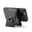 MAGKING K1 Kickstand Magnetic Card Holder RFID Blocking Cell Phone Wallet Built-In Ring - Black - 3