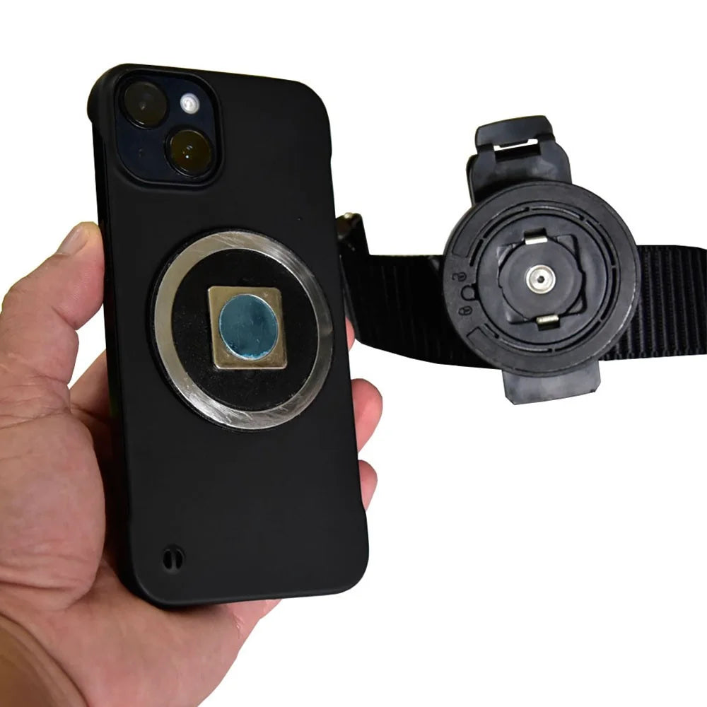 Phone Belt Clip with Round Adhesive Patch, Universal Sport Cell Phone Belt Holder - 7