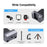 PULUZ PU3205B Cold Shoe Phone Clamp Retractable Aluminum Alloy Phone Clip - 3