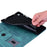 For iPad mini (2024)  /  mini (2021) Case Flip Stand Leather Phone Cover Cherry Blossom Cat Imprinted - Green - 5