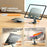 REMAX RM-C60 Precision Alloy Rotating Tablet Stand Heat Dissipation Hollow Full Metal Holder - 2