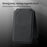 Bi-Fold Phone Card Bag PU Leather Magnetic Card Holder with Foldable Kickstand Function - Black - 6