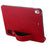 Tablet Case For iPad 10.2 (2020) /  (2019) / iPad Air 10.5 inch (2019) Hand Strap Kickstand Leather Cover - Red - 2