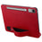 For Lenovo Tab P12 Case Hand Strap Kickstand Leather Tablet Cover - Red - 2