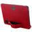 For OnePlus Pad / Oppo Pad 2 Tablet Case Hand Strap Kickstand Leather Cover - Red - 2
