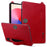 For OnePlus Pad Pro Case Hand Strap Kickstand Leather Tablet Cover - Red - 1