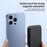 Single Ring Magnetic Card Holder for iPhone 12-16 Series PU Leather Slim Attachment - Black - 5