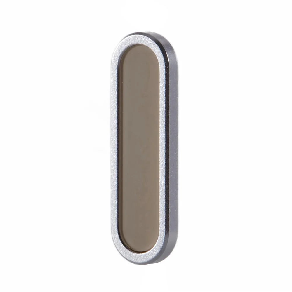 Metal Camera Button Cover For iPhone 16 / 16 Plus / 16 Pro / 16 Pro Max Adjustable Spacing Camera Button Protector - Silver Grey - 2