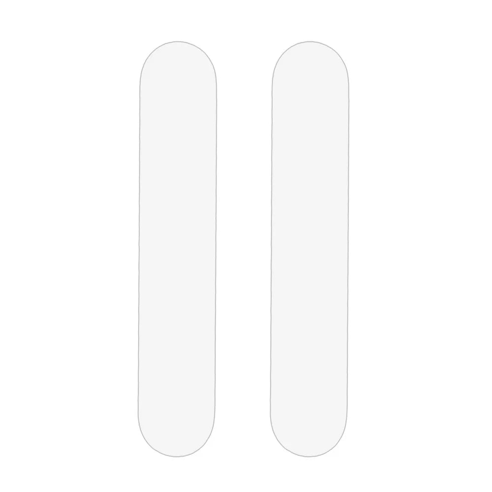 2Pcs Camera Touch Button Protector For iPhone 16  /  16 Plus  /  16 Pro  /  16 Pro Max Tempered Glass Film - Transparent - 2