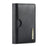 DG.MING M6 Series RFID Blocking Wallet Multi-Layer Card Holder Coin Purse Bag - Black - 1