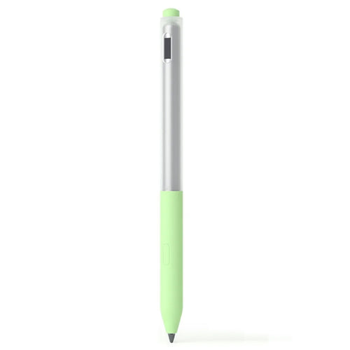 For Lenovo Precision Pen 3 Stylus Case Jelly Silicone Sleeve Pencil Protective Cover - Matcha Green - 1