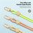 DUX DUCIS Garden Series Phone Lanyard Adjustable Neck Strap with Swastika Pattern - Green Yellow - 4
