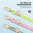 DUX DUCIS Garden Series Phone Lanyard Adjustable Neck Strap with Begonia Pattern - Light Pink - 4