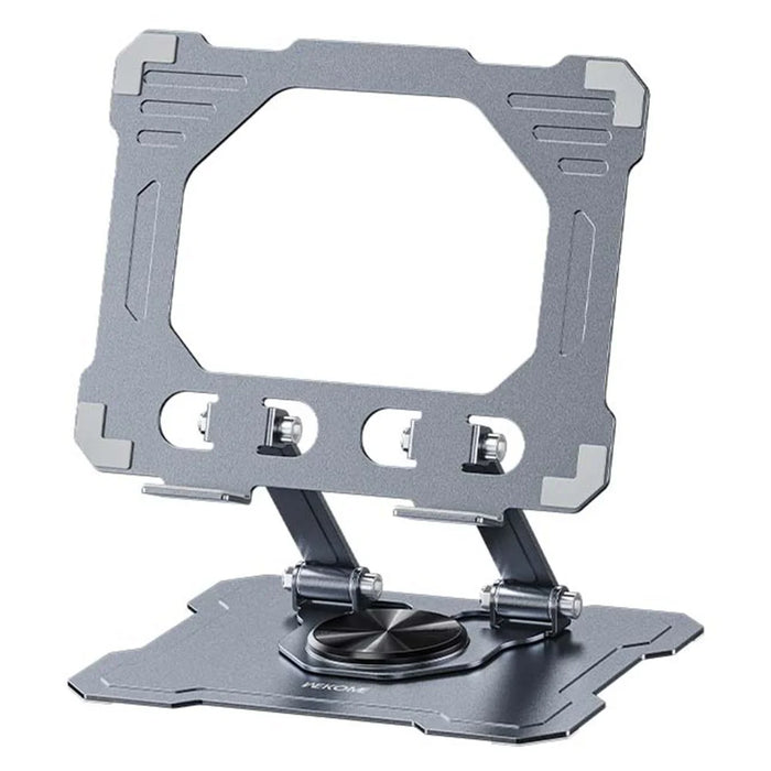 WEKOME WA-S105 Foldable Phone Tablet Holder Rotatable Adjustable Carbon Steel Stand For 4.7-13 Inch Devices - 1