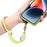 DUX DUCIS For Universal  Garden Series Phone Lanyard Adjustable Wrist Strap with Ice Crack Pattern - Green Yellow - 2