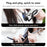 Magnetic Neck Phone Holder Multi-Functional Stand Sports Camera Support Adjustable Viewing Angles - Grey - 6